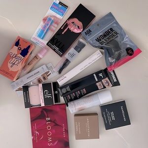 Full face of new sealed makeup
